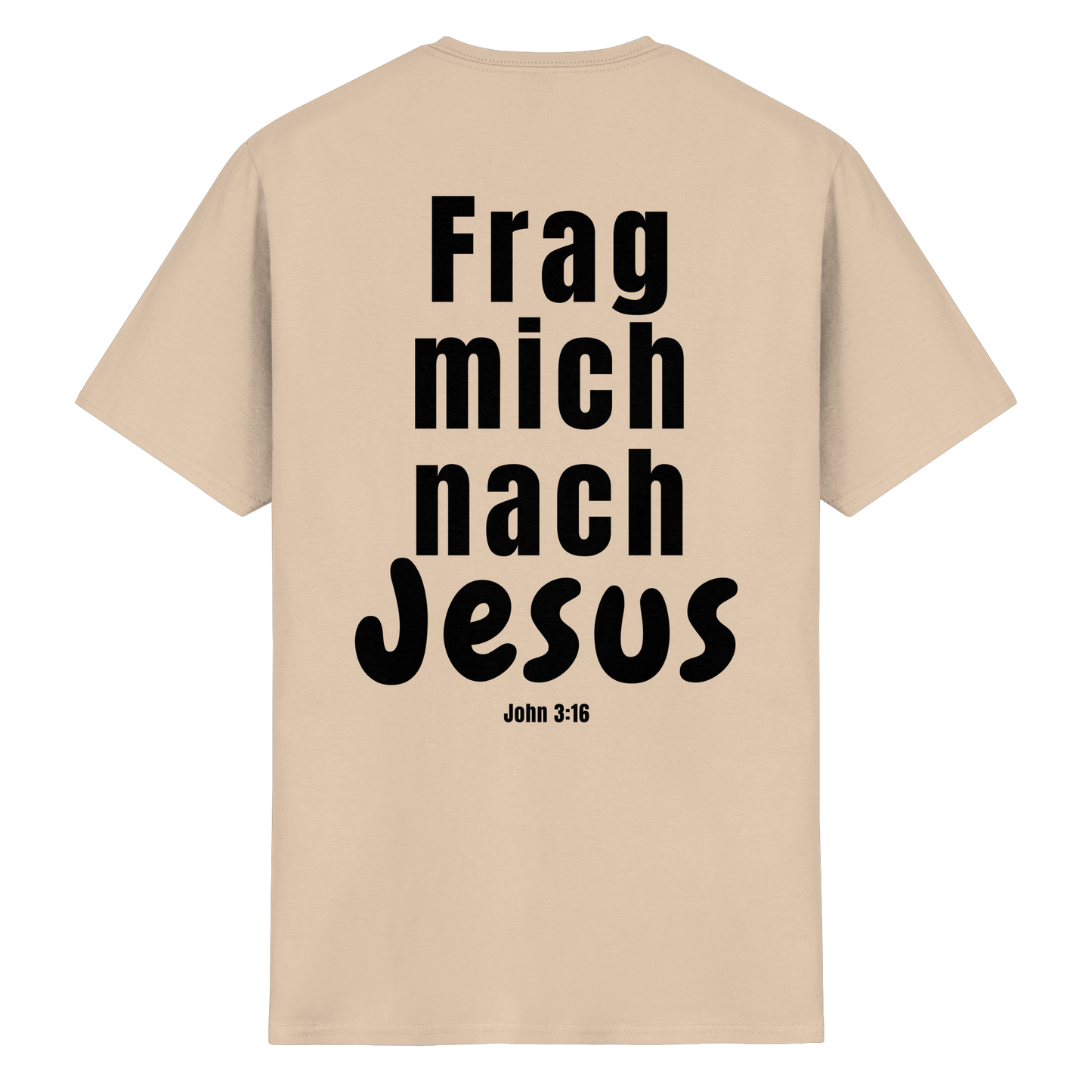 Frag mich nach Jesus. - Heavy Cotton T-Shirt