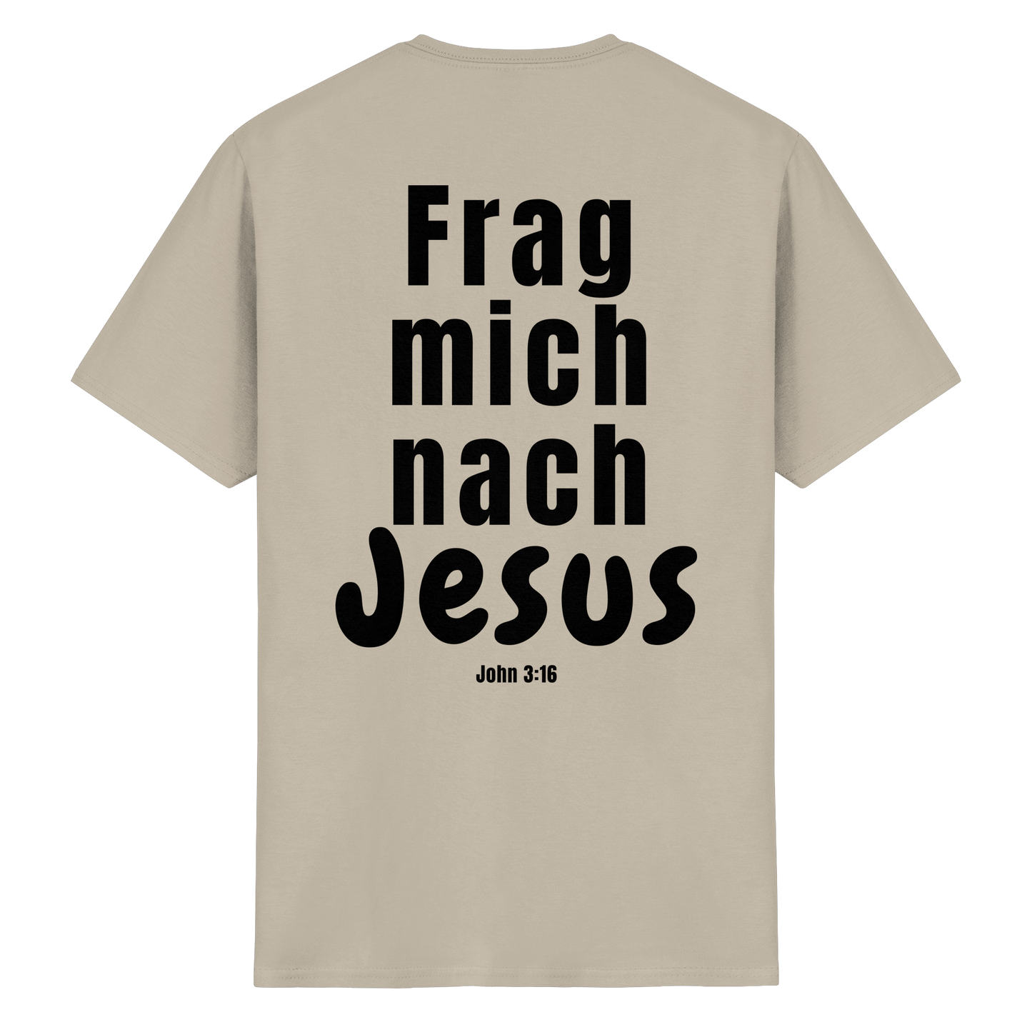 Frag mich nach Jesus. - Heavy Cotton T-Shirt
