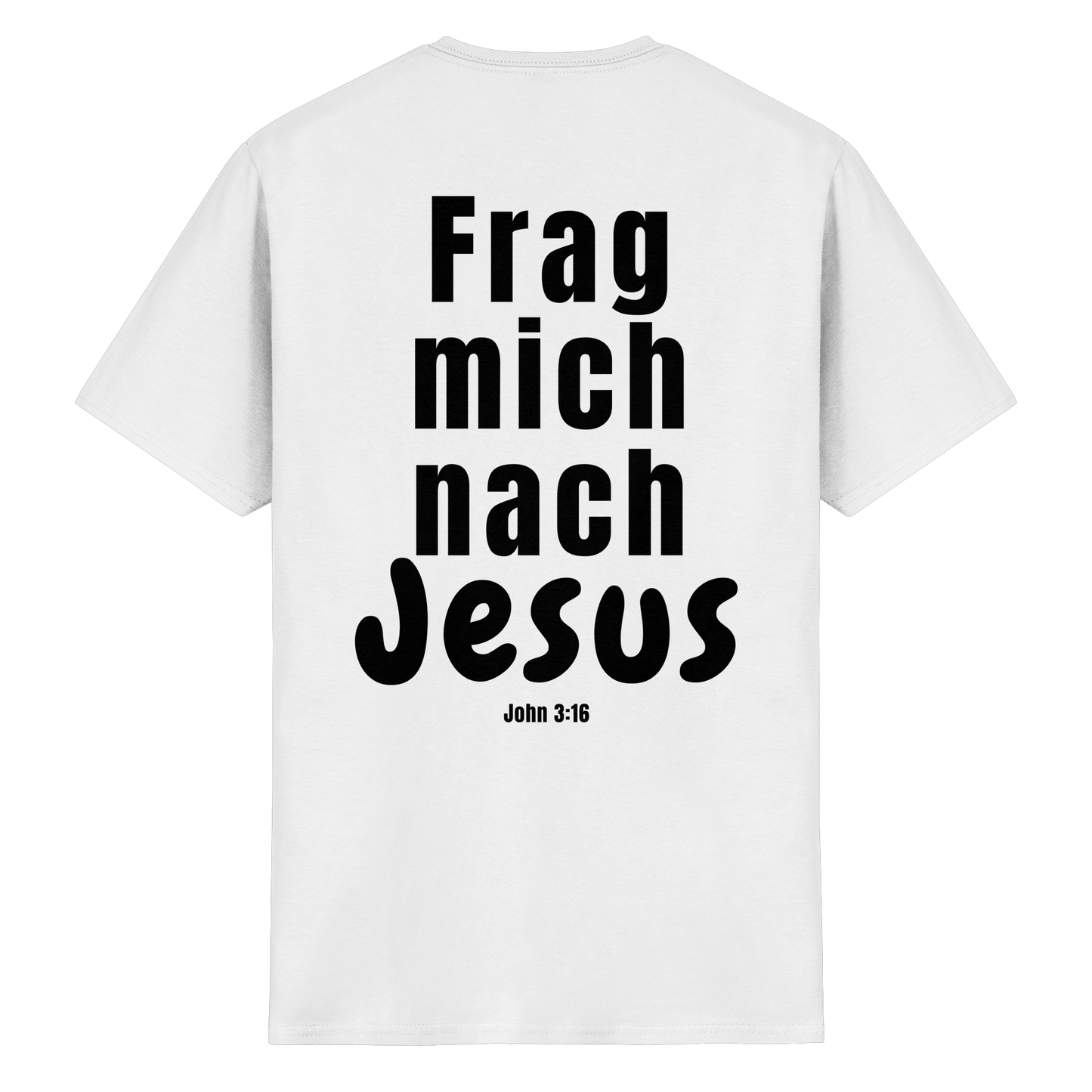 Frag mich nach Jesus. - Heavy Cotton T-Shirt