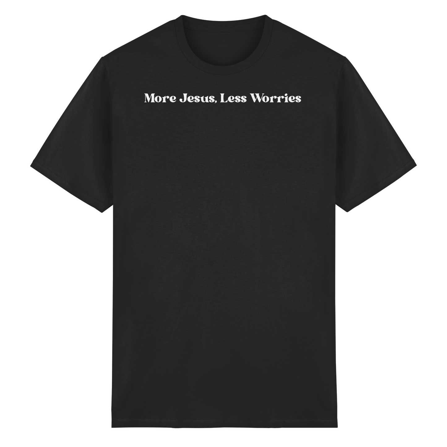 More Jesus, less worries - Heavy Cotton T-Shirt