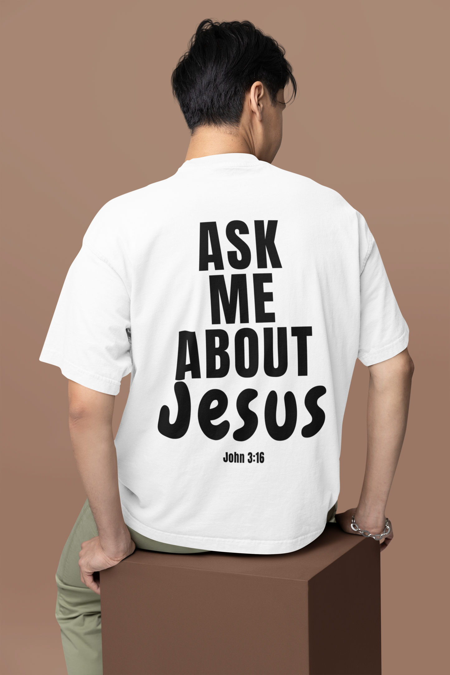 Frag mich nach Jesus. - Premium Shirt