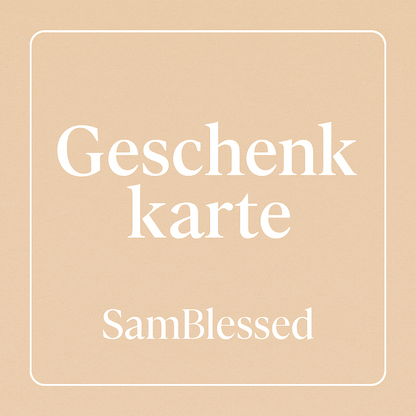 SamBlessed-Geschenkkarte