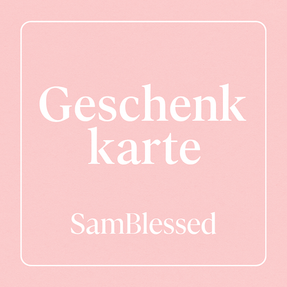 SamBlessed-Geschenkkarte