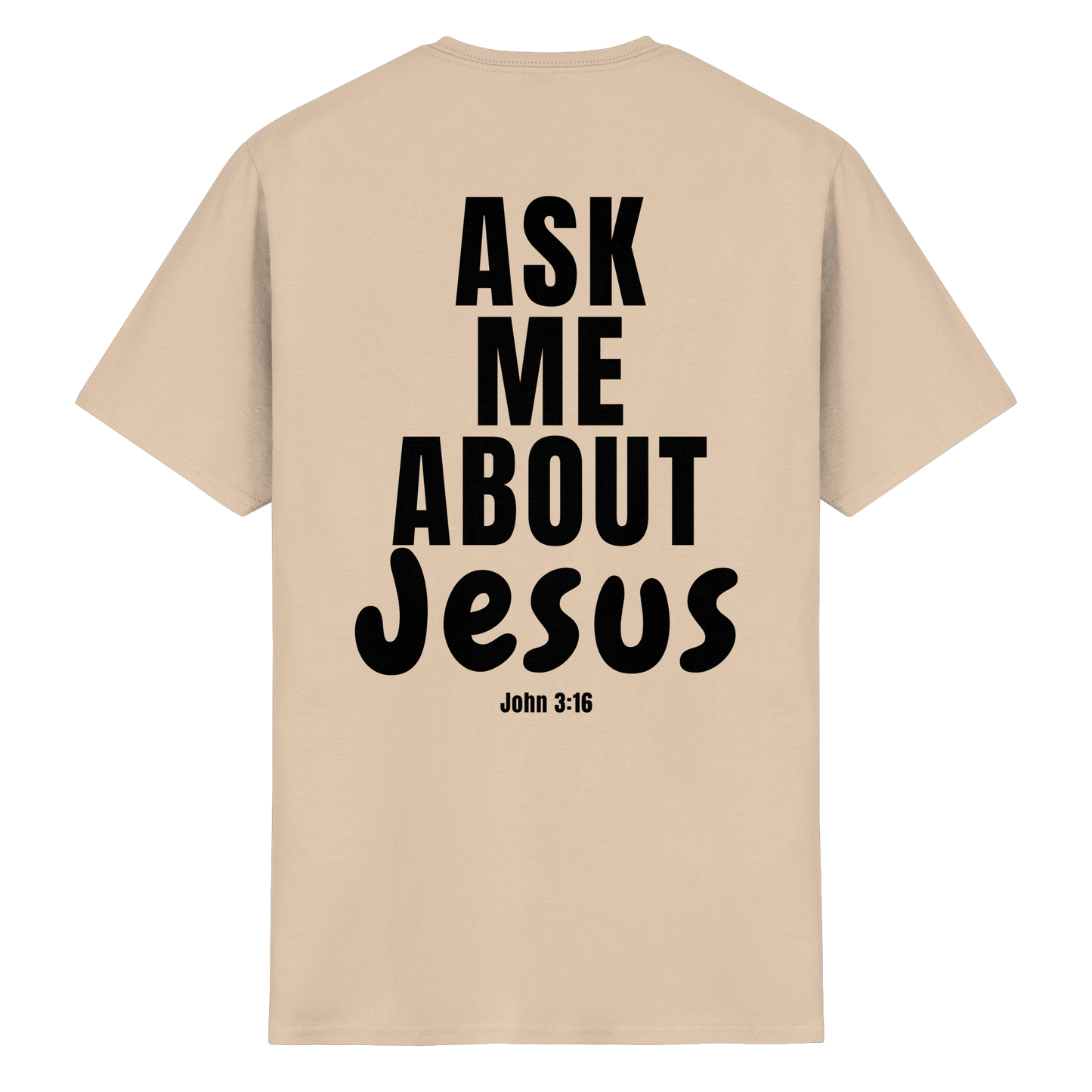 Ask Me About Jesus - Heavy Cotton T-Shirt