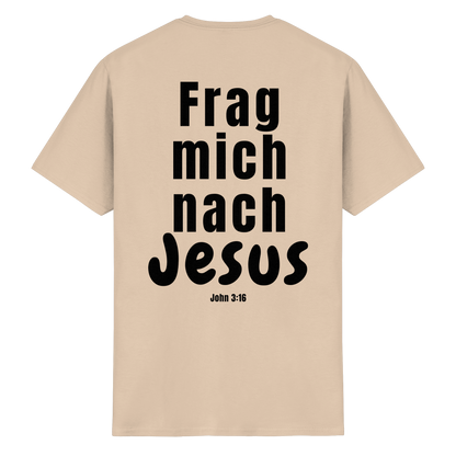 Frag mich nach Jesus. - Heavy Cotton T-Shirt