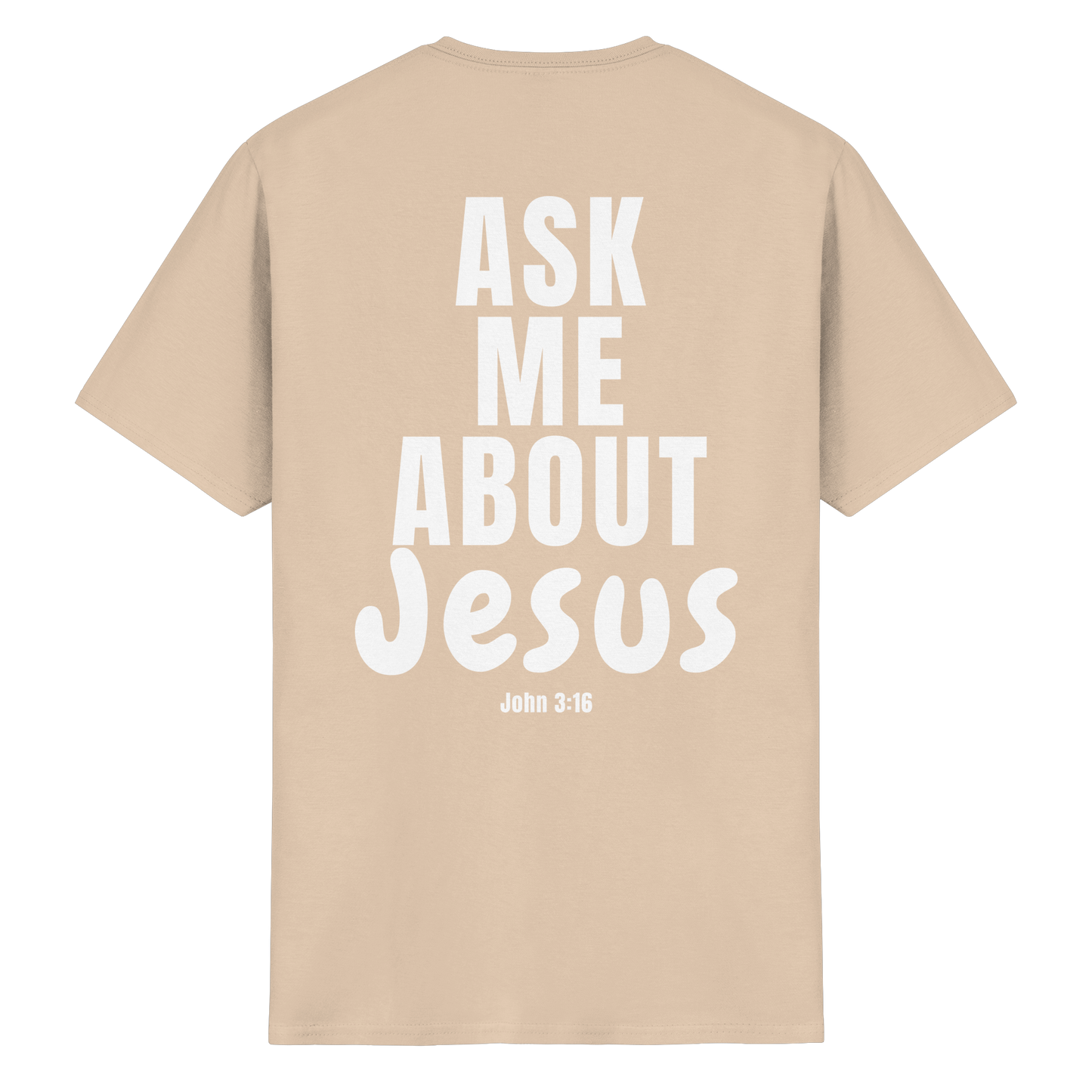 Ask Me About Jesus - Heavy Cotton T-Shirt