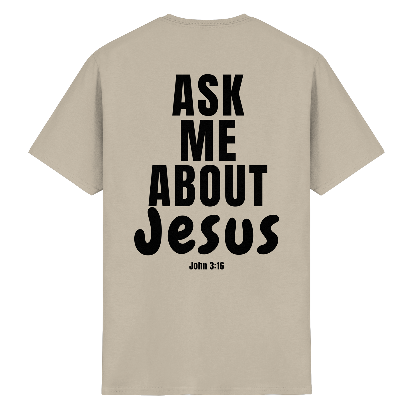 Ask Me About Jesus - Heavy Cotton T-Shirt