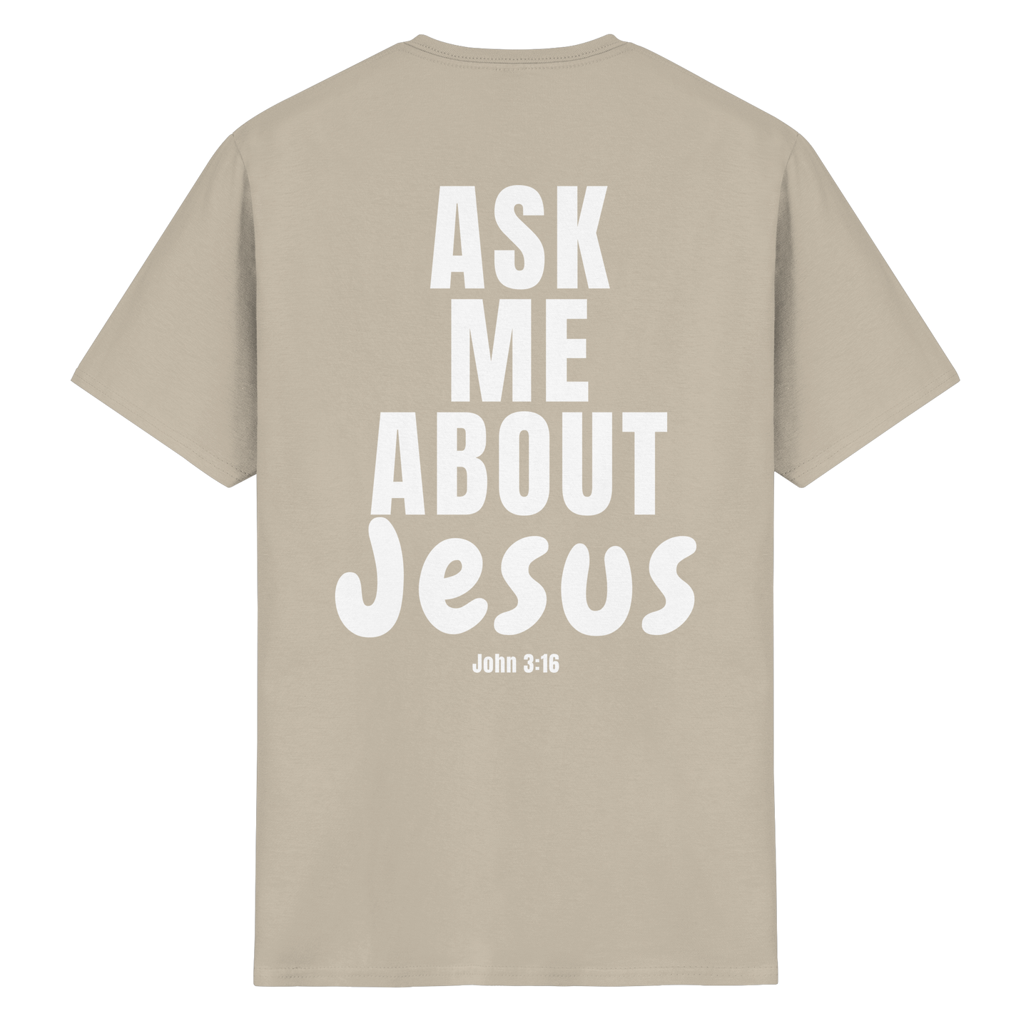 Ask Me About Jesus - Heavy Cotton T-Shirt