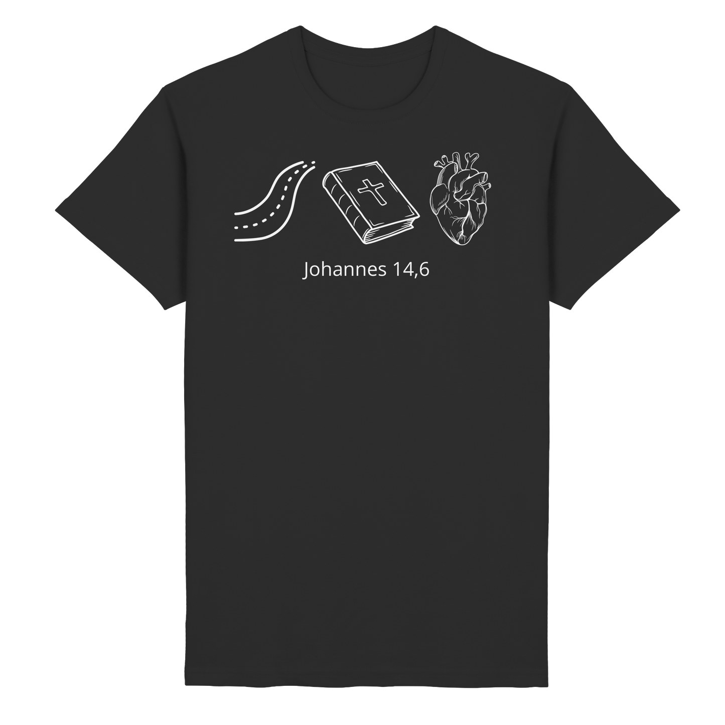 Johannes 14,6 - Heavy Cotton T-Shirt