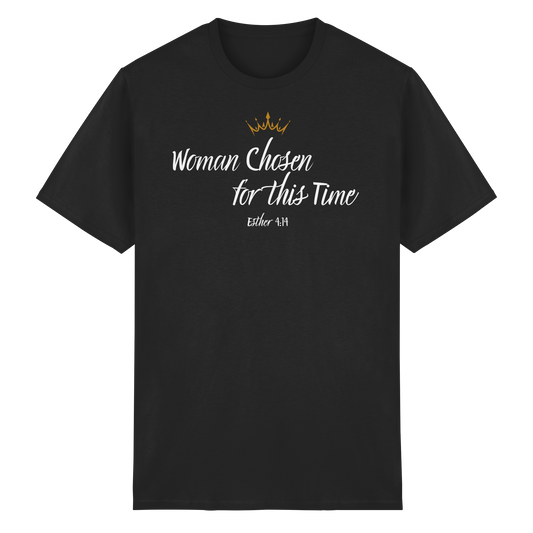 Woman Chosen for this Time - Heavy Cotton T-Shirt