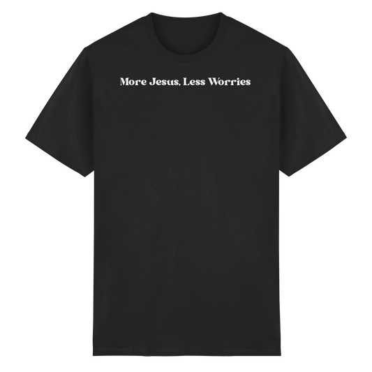 More Jesus, less worries - Heavy Cotton T-Shirt