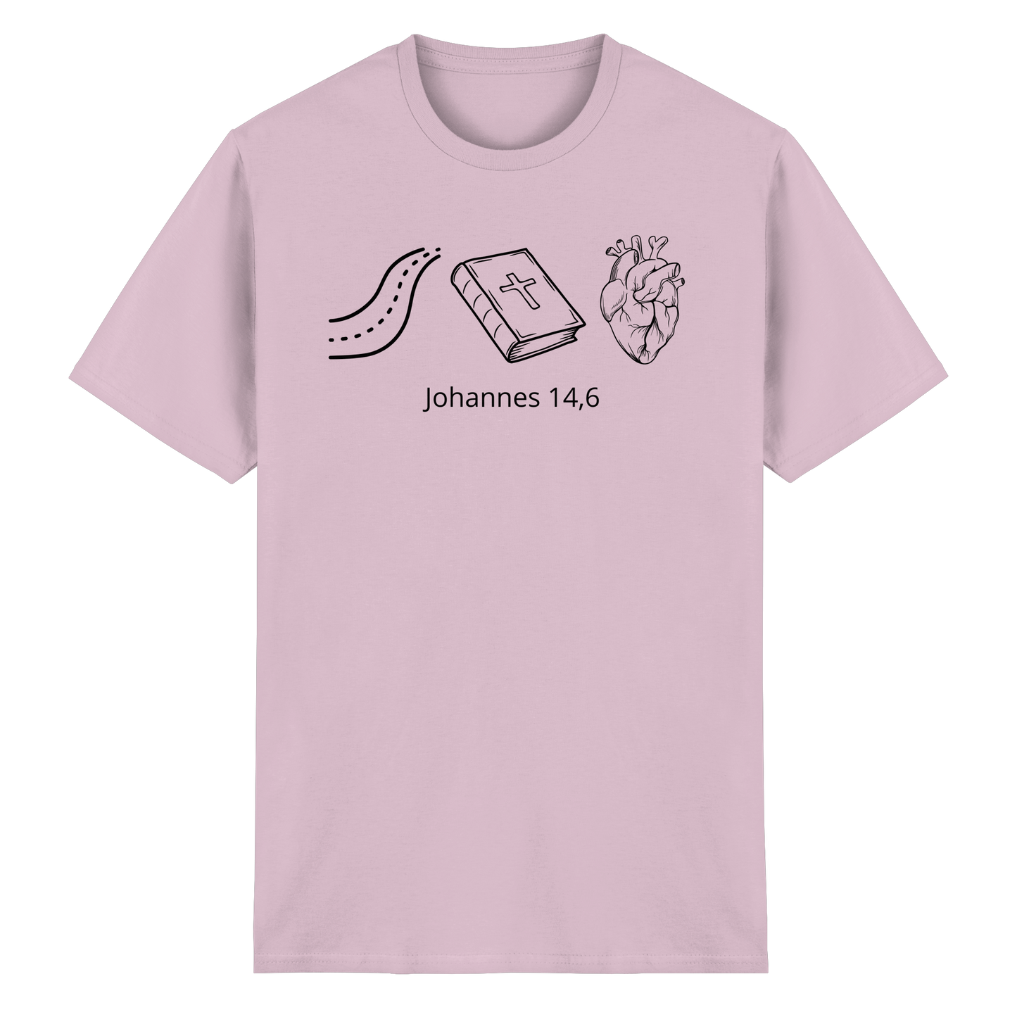 Johannes 14,6 - Heavy Cotton T-Shirt