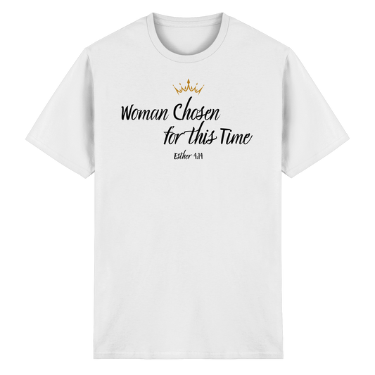 Woman Chosen for this Time - Heavy Cotton T-Shirt