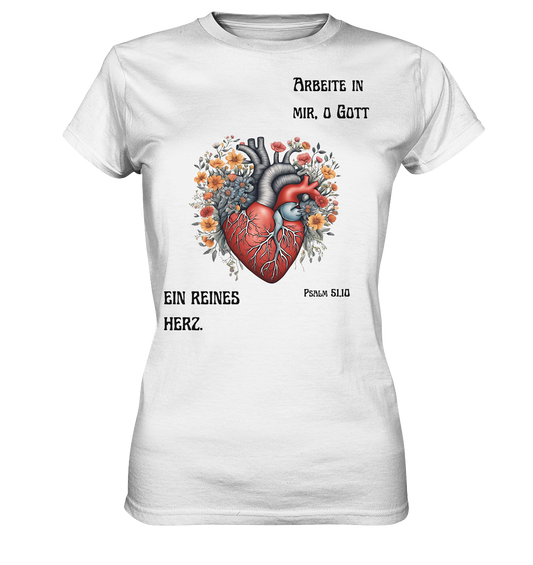 Psalm 51,10 - Ladies Premium Shirt