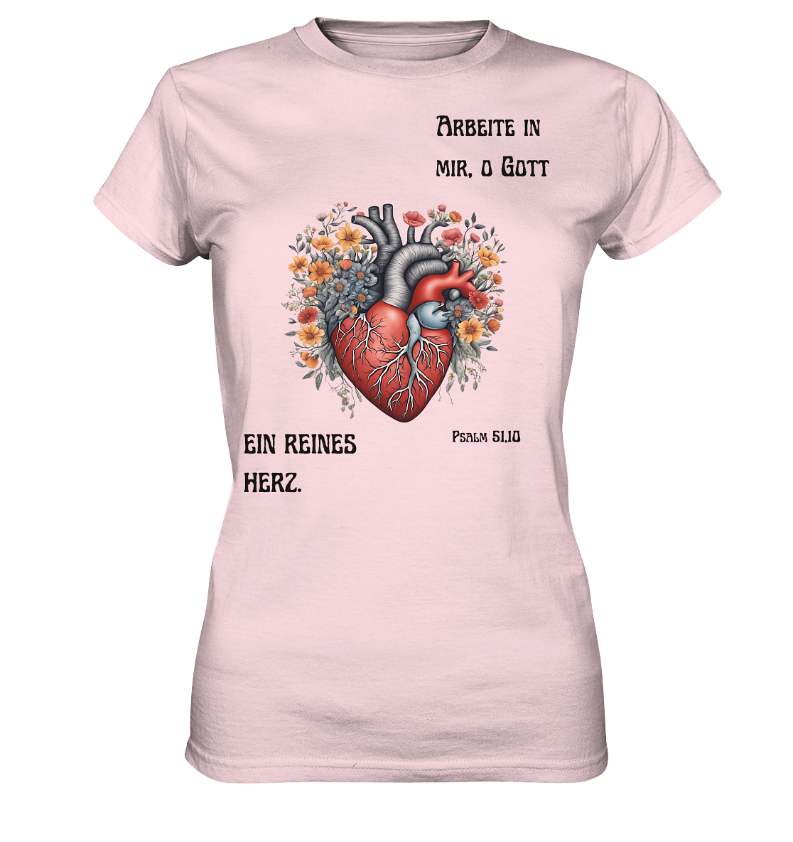 Psalm 51,10 - Ladies Premium Shirt